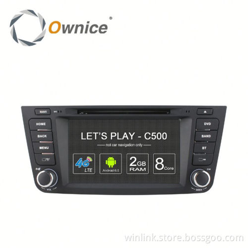 Wholwsale ownice Quad core android 6.0 navigation car GPS for Chery EX7 GX7 support rear camera dvr Mirror